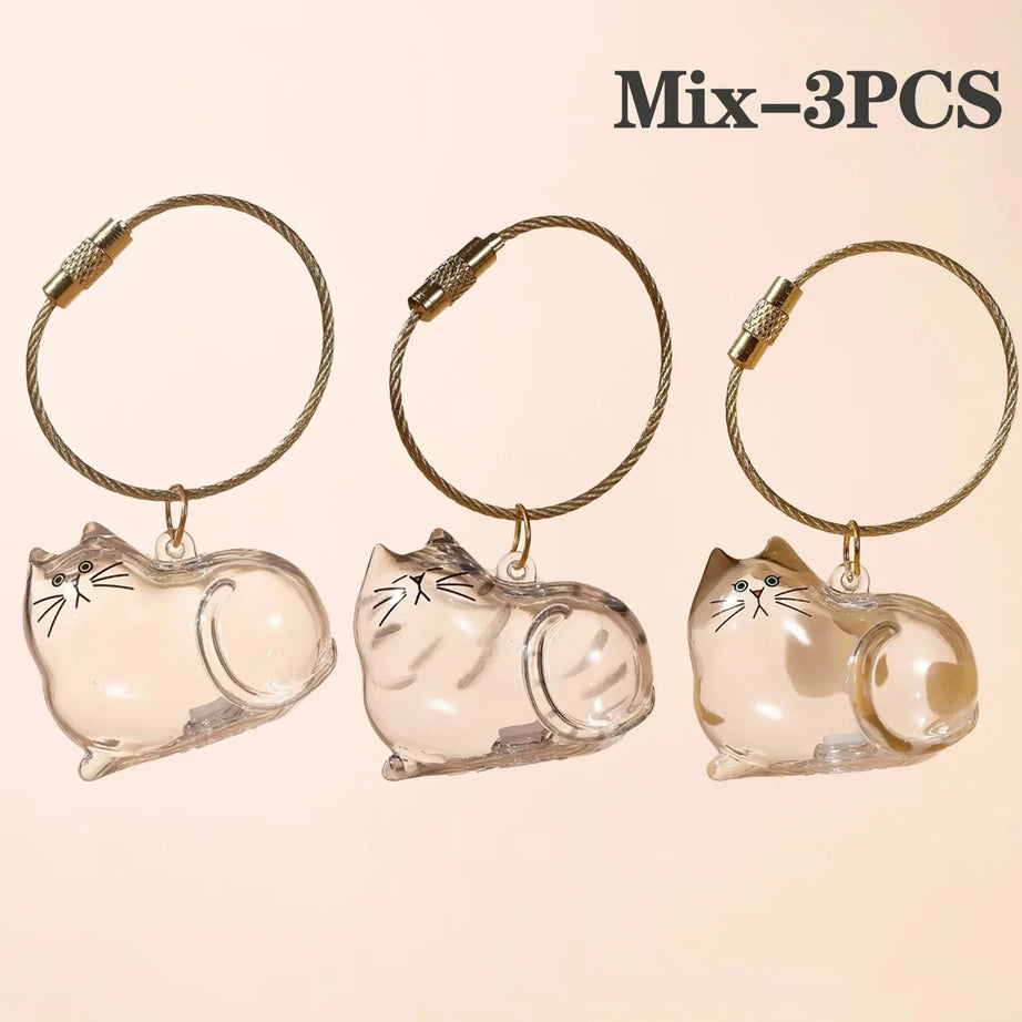 Cat Hair Keychain