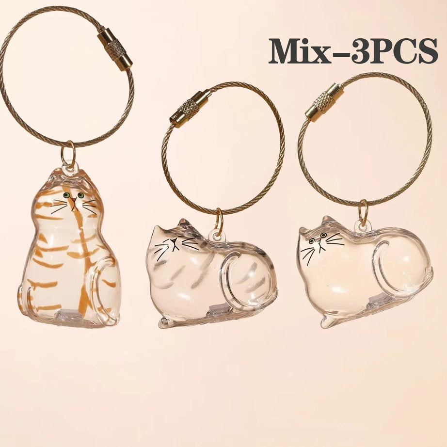 Cat Hair Keychain