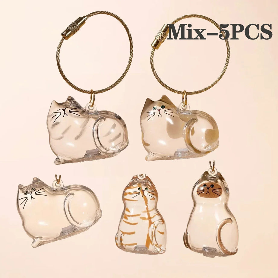 Cat Hair Keychain