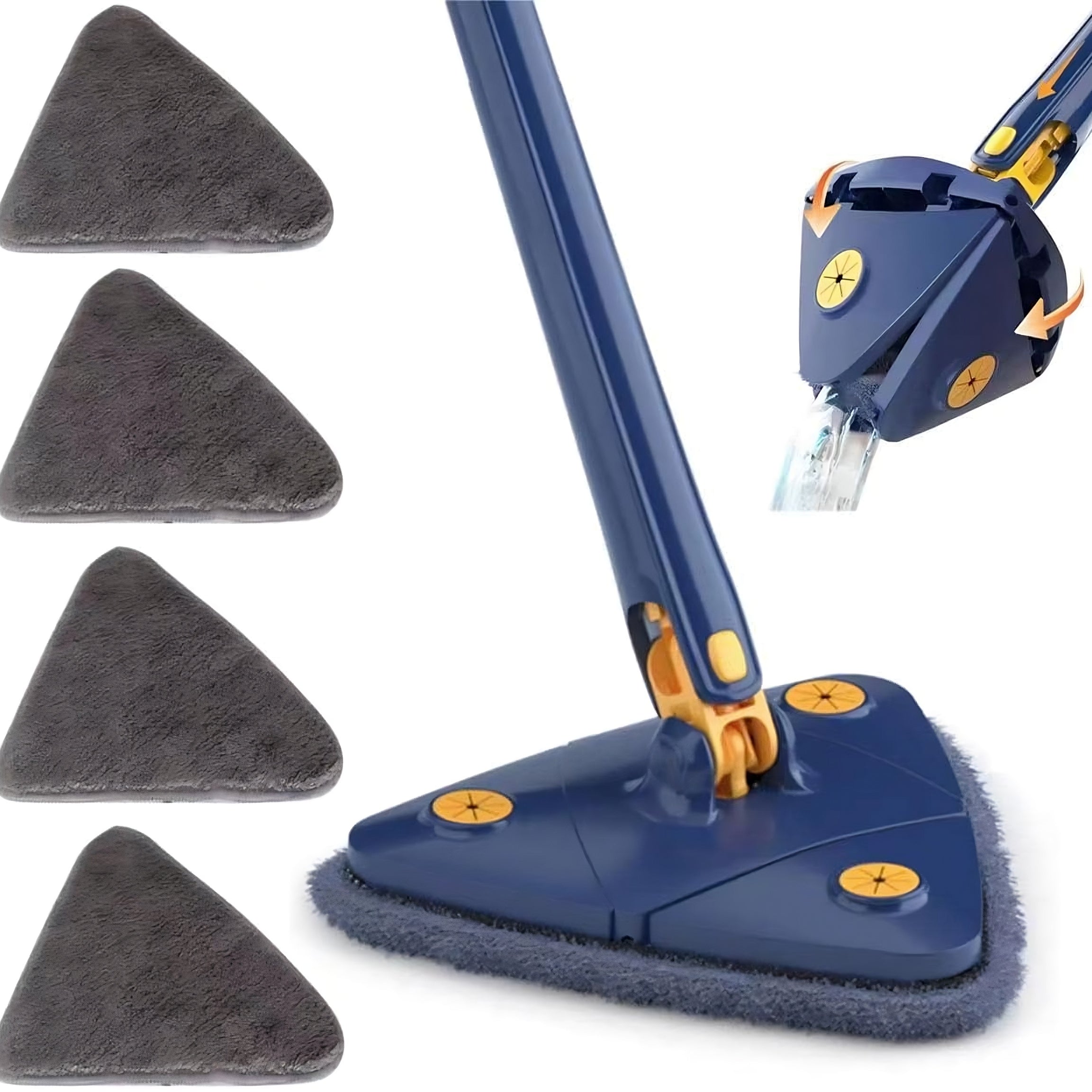 Self-Squeeze Triangular Mop