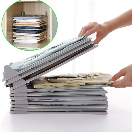 Stackable Clothes Organizer Board