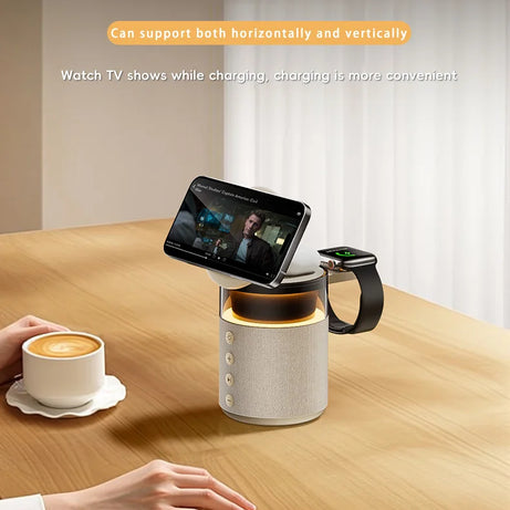 5-in-1 Magnetic Wireless Charging Station