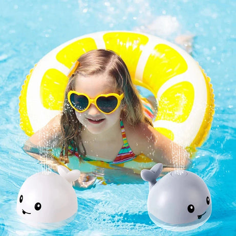 Rechargeable Whale Light-Up Bath Toy